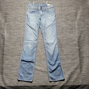 575 Los Angeles Jeans Women's Size 29x33 Blue Penny Distressed